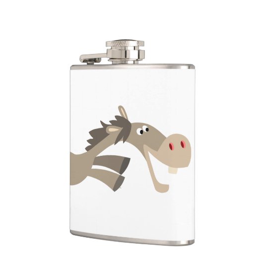 Cute Swift Cartoon Horse Hip Flask Heupfles (Links)