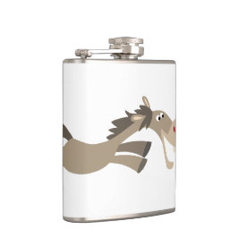 Cute Swift Cartoon Horse Hip Flask Heupfles