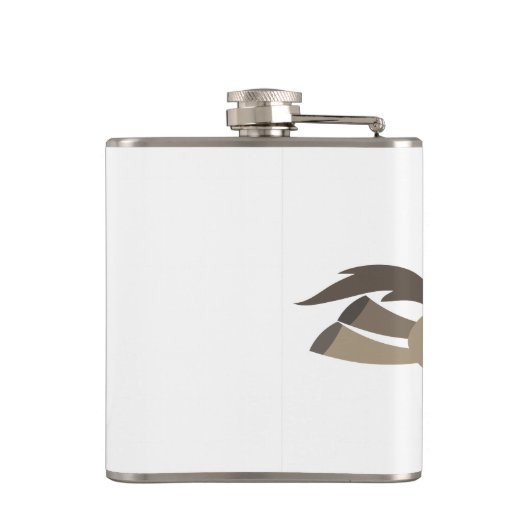 Cute Swift Cartoon Horse Hip Flask Heupfles (Achterkant)