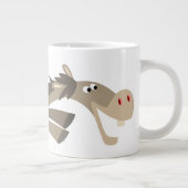 Cute Swift Cartoon Horse Jumbo Mok (Rechts)