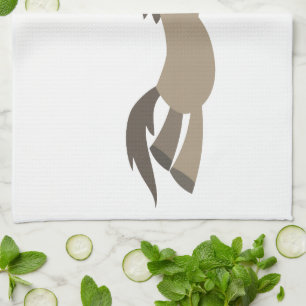 Cute Swift Cartoon Horse Kitchen Towel Theedoek