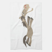 Cute Swift Cartoon Horse Kitchen Towel Theedoek (Verticaal)
