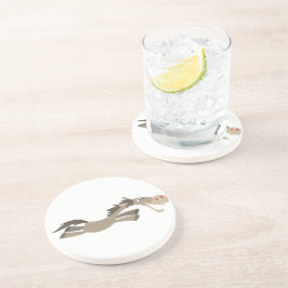 Cute Swift Cartoon Horse Onderzetter