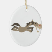 Cute Swift Cartoon Horse Ornament (Rechts)