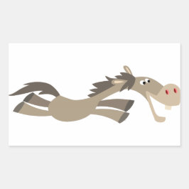 Cute Swift Cartoon Horse Sticker
