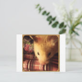 Cute Syrian Hamster Briefkaart (Staand voorkant)