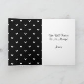 Cute T-Rex Dino-Valentijnsdag | I Steal Hearts Feestdagen Kaart (Binnen)