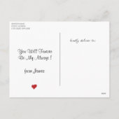 Cute T-Rex Dino-Valentijnsdag | I Steal Hearts Feestdagenkaart (Achterkant)