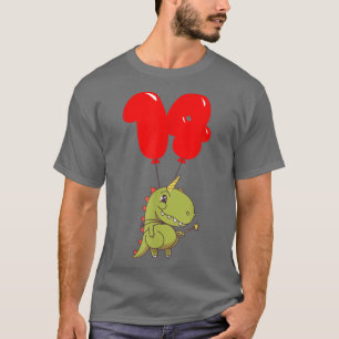 Cute T-Rex Fairy - 14th Birthday - Kinder ballon P T-shirt