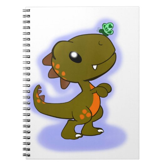 Cute T-Rex Notitieboek (Voorkant)