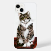 Cute Tabby Cat Art Case-Mate iPhone Case (Achterkant)
