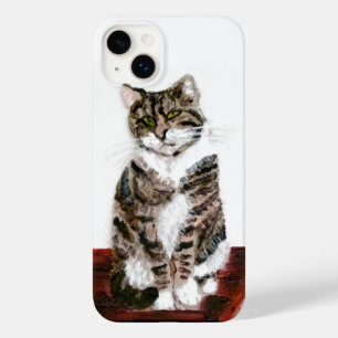 Cute Tabby Cat Art Case-Mate iPhone 14 Plus Hoesje