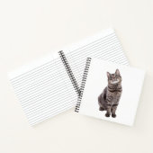 Cute Tabby Cat Notitieboek (Binnen)