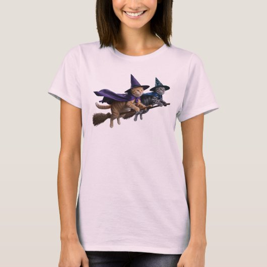 Cute Tabby Heks Duo T-Shirt (Voorkant)
