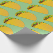 Cute Taco Cadeaupapier (Hoek)