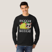 Cute Taco Cat Spelling Backward is Tacocat Mexicaa T-shirt (Voorkant volledig)
