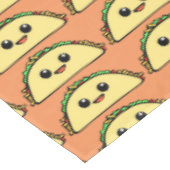 Cute Taco Character Tafelkleed (Gekanteld)