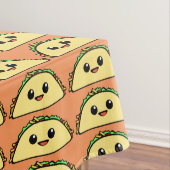 Cute Taco Character Tafelkleed (Voorbeeld)