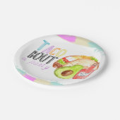 Cute taco Fiesta kind verjaardagsfeestje bord (Gekanteld)