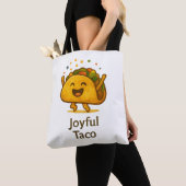 Cute Taco Pattern All-Over-Print Tote Bag (Dichtbij)