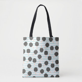 Cute Tafeltennis Boodschaptentas Tote Bag