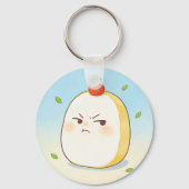 Cute Tamago Tofu Keychain (Achterkant)