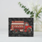 Cute Tank Truck Briefkaart (Staand voorkant)