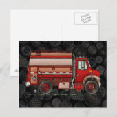 Cute Tank Truck Briefkaart (Voorkant / Achterkant)