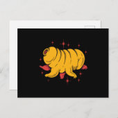 Cute tardigrade briefkaart (Voorkant / Achterkant)
