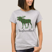Cute Tartan Game Newfoundland shirt (Voorkant)
