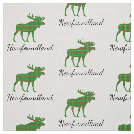 Cute Tartanmose Newfoundland fabric Stof (Swatch)