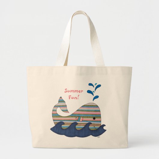 Cute Tas - Summer Fun! - Whale (Voorkant)