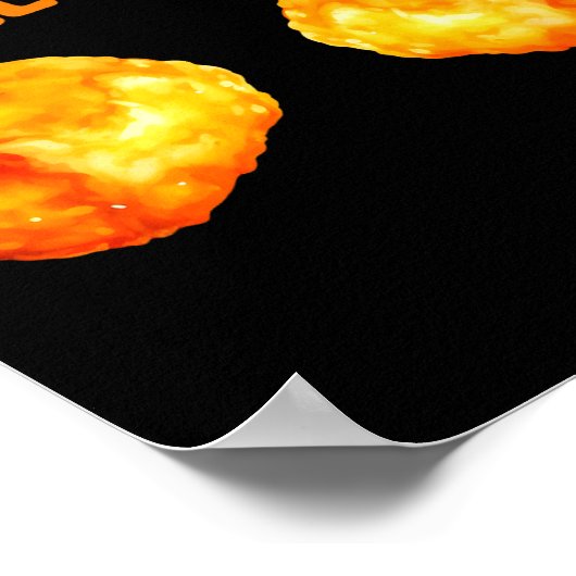 Cute Tater Tots Design For Men Women Kids Tater To Poster (Hoek)