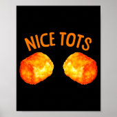 Cute Tater Tots Design For Men Women Kids Tater To Poster (Voorkant)