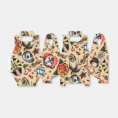 Cute tattoo lovers tik bedankdoosjes (Uitgevouwen)