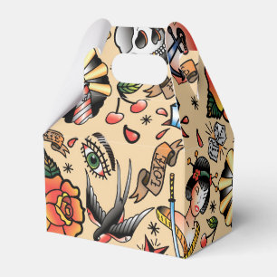 Cute tattoo lovers tik bedankdoosjes
