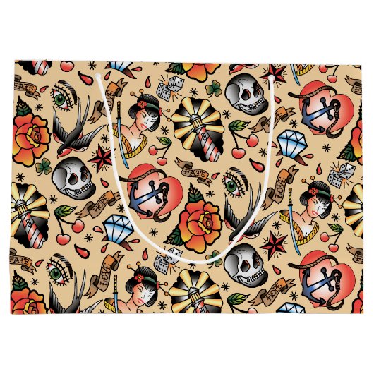 Cute tattoo lovers tik groot cadeauzakje (Achterkant)