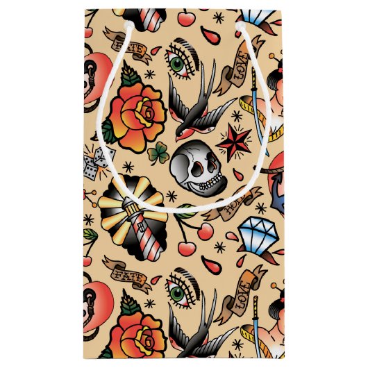 Cute tattoo lovers tik klein cadeauzakje (Achterkant)