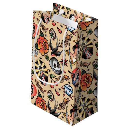 Cute tattoo lovers tik klein cadeauzakje (Achterkant Gekanteld)