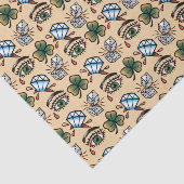 Cute tattoo lovers tik tissuepapier (Detail)