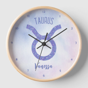 Cute Taurus Astrology Sign Speciaal Paars