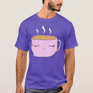 Cute Tea Cup Roze T-shirt