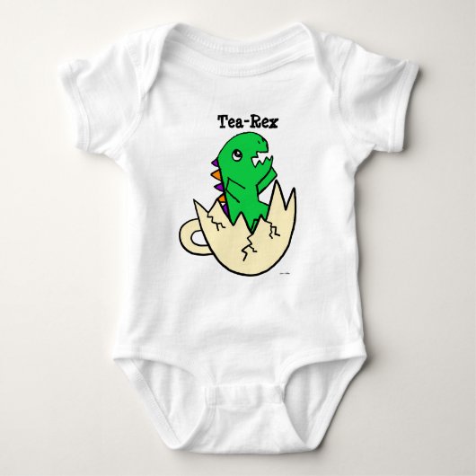 Cute Tea-Rex Romper (Voorkant)