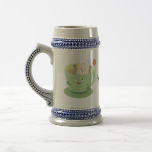 Cute teabag cup cartoon humor bierpul