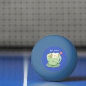 Cute teabag cup cartoon humor pingpongbal (Net)