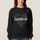 Cute Teacher Aide Appreciation Week back to school Trui (Voorkant)