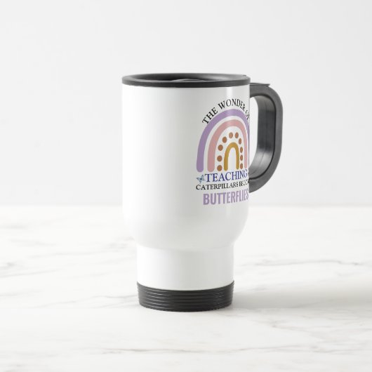 Cute Teacher Appreciation Mug – Back to School Reisbeker (Voorkant rechts)