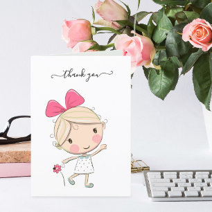 Cute Teacher Apprecied Meld Bedankt voor je kaart