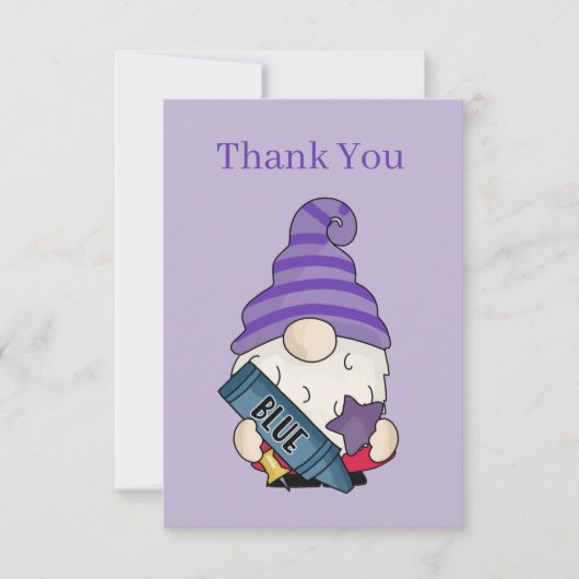 Cute Teacher bedankt dat je het gevoel toevoegt (Voorkant)