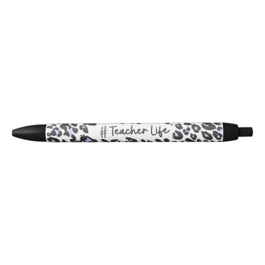 Cute Teacher Leopard Print Pen (Voorkant)
